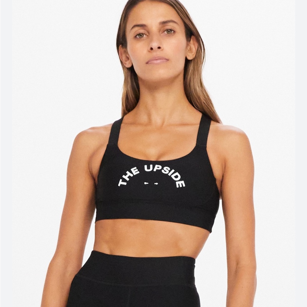 The upside black bra